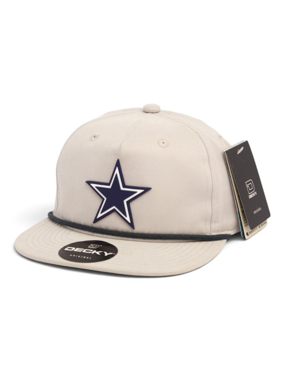 Dallas Cowboys 3D Classic Rope Hat- Grey/ Charcoal